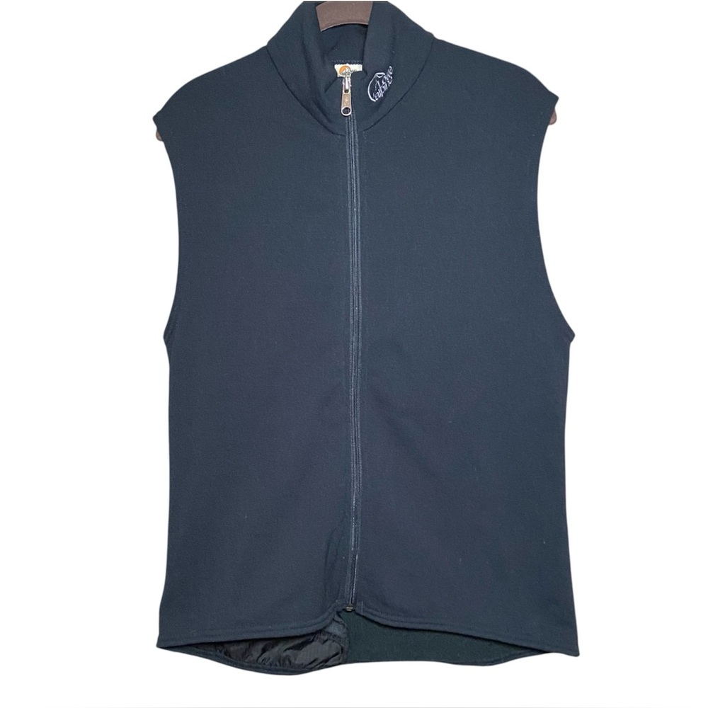 Lowe Alpine Vintage Polartec Fleece Vest Gorpcore Techwear Black Medium